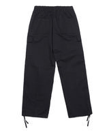 ワイドコットンカーゴパンツ / WIDE COTTON CARGO PANTS - BLACK