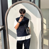 SP Napping Knit Vest  (4color)