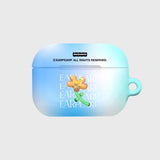 JELLY FLOWER-SKY BLUE(AIR PODS PRO-HARD) (6602475405430)