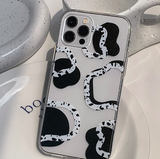 ミルクリングブラックフォーンケース / Milk Ring Black Phone Case