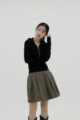 ロングジップTシャツ / long zip t-shirt