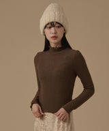LONG SLEEVE HIGH NECK TOP