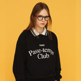 カラースウェットシャツ / COLLAR SWEAT SHIRT_NAVY