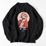 倶楽部ヤニカス 赤 長袖Tシャツ