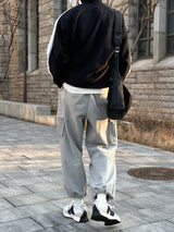 スルイカーゴポケットスウェットパンツ / Slui Cargo Pocket Sweat Pants (2 colors)