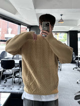 lose loosefit pattern knit