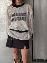 ネストレタリングシースルーニット