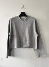 Melange twoway jacket
