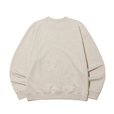 ベーシックロゴスウェット/BASIC LOGO MTM OATMEAL