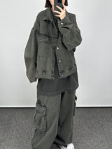 インディゴデニムトラッカージャケット / Indigo Denim Trucker Jacket