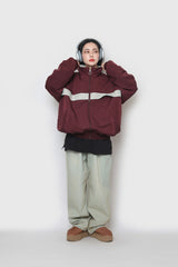 ミッドカラーパイピングジップアップ / Mid Colour Piping Zip-Up