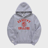 クラシックビッグロゴパーカ・グレー［ユニセックス］/ Classic Big Logo Unisex Gray Hoodie
