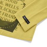 キルシーシネマグラフィックロングTシャル／KIRSH CINEMA GRAPHIC LONG SLEEVE T-SHIRT [MUSTARD]