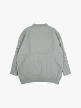ROUND CABLE SWEATER