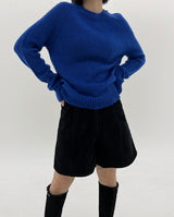 アルパカデイラウンドニット / Alpaca Day Round Knitted (4color)