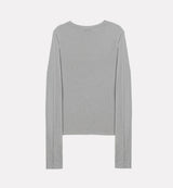 リネンサマー長袖トップ / LINEN SUMMER LONG SLEEVE TOP (WHITE,GRAY,BEIGE,CHARCOAL,LILAC)
