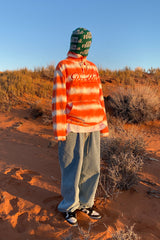 タイダイフーディ / BSR2223FWPO008 BS TIE-DYE HOODIE ORANGE