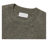 LMN Cashmere Hatch Round Knitwear (12 colors)