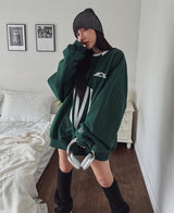 (UNISEX) コブ制服オーバーマンツーマン