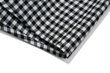 ギンガムチェックシャツS101/Gingham Check shirt S101 Black
