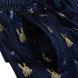 ロイヤルフリースミニベアラビットジョガーパンツ / BSR2223FWPT071 ROYAL FLEECE JOGGER PANTS MINI BEAR RABBIT NAVY