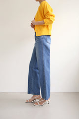 ストレートワイドデニムパンツ / TRENDY JEANS / STRAIGHT WIDE DENIM PANTS