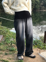 マグパイ ウォッシュデニムパンツ