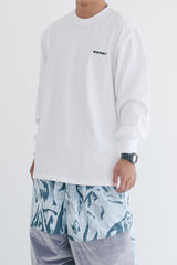 シンプルロゴロングスリーブ / BSR2223FWPO081 BSBRT SIMPLE LOGO LONG SLEEVE WHITE