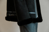 ムートンジャケット/unisex mustang black