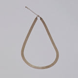 シルバーファブーネックレス / silver fabou necklace (vermeil)