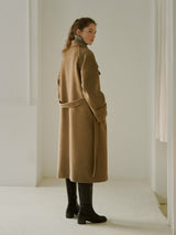 Single wool long coat (6653792485494)
