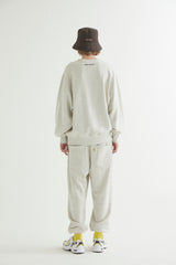 MSKN2ND LOGO SWEATPANTS OATMEAL (6608584474742)