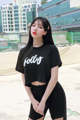 ジェリークロップ半袖Tシャツ / TOP(8137) Jelly Crop Short Sleeve Tee