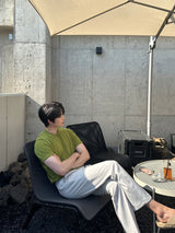 クリーリングエアフィットラウンドショートスリーブニットウェア / Cooling Air Fit Round Short-Sleeved Knitwear (10 colors)