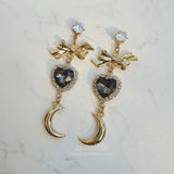 ムーンウィッチピアス / Moon Witch Piercing - Black Diamond