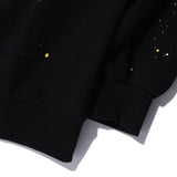 ARCH PRINTING PAINTING SWEAT SHIRT-BLACK