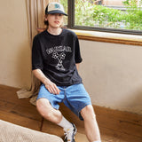 Flower T-Shirts Black