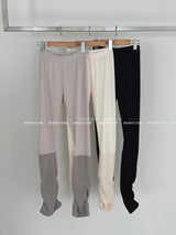 warm layered napping leggings
