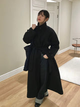 ヴェリエットハイネックロングコート