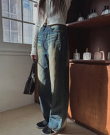 ワンダーウォッシュドアブルデニムパンツ/(UNISEX) Wander washed able denim
