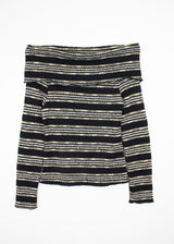 アリエルオープンショルダーニット/Ariel open shoulder knit