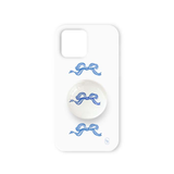 [セット]ブルーリボンフォーンケース・グリップ / [SET] present series : blue ribbon lI phone case / griptok
