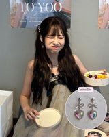 Rainbow Princess Heart Piercing (Lovelyz Jiae Piercing)