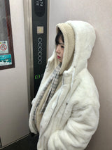 チトセファーフードジップアップ