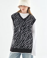 VELVET KNIT VEST (6628227088502)