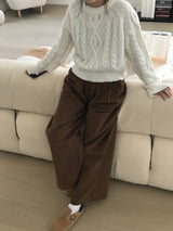 Comet twist knit