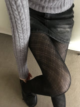 NAT Y2K チェックパンティストッキング
