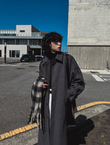 [WOOL 50%] [MADE] ウールマキシトレンチマックコート