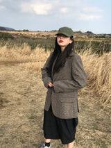 Tom check jacket