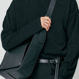 コーナースティッチペーブクロスバッグ / [L size]coner stitch pave cross bag